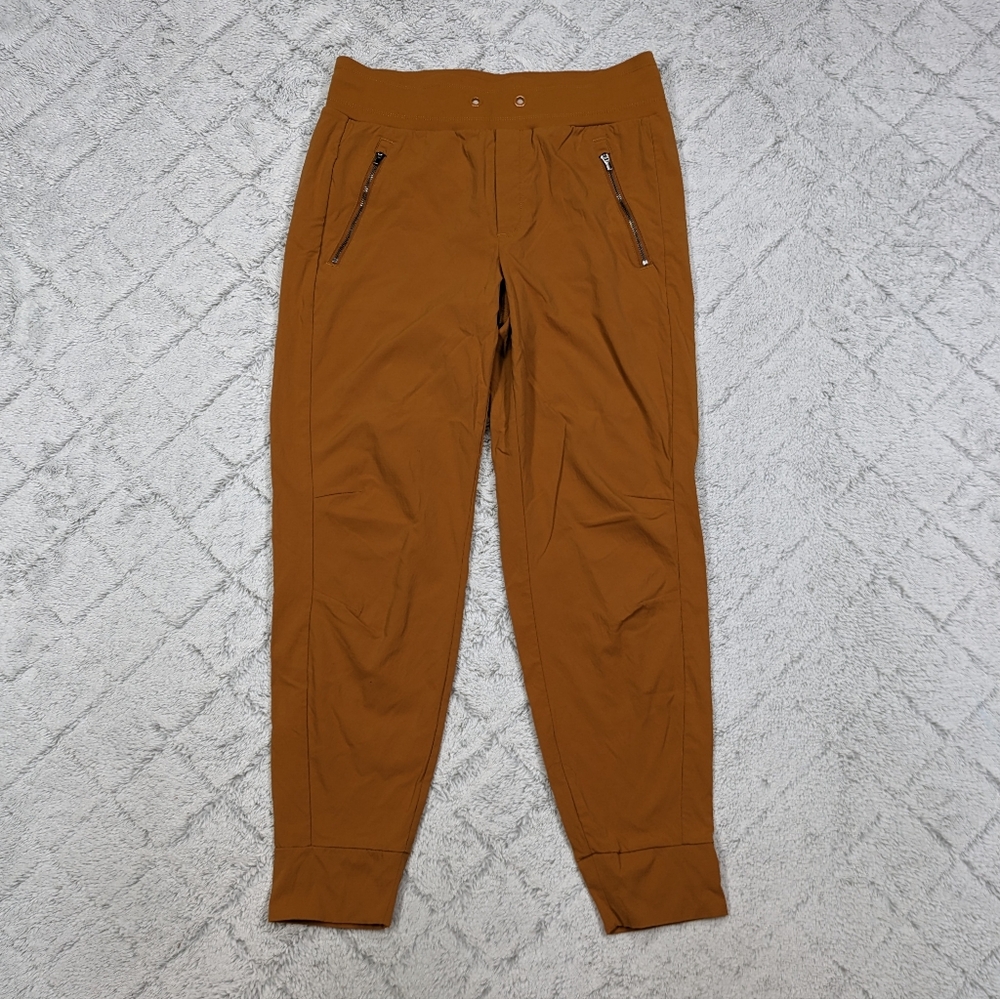 Athleta Rust Brown Jogger Track Pants